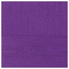 Пряжа для вязания ПЕХ Классический хлопок (100% мерсеризованный хлопок) 5х100г/250м цв.698 т.фиолетовый Пехорка