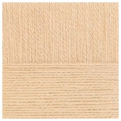 Пряжа для вязания ПЕХ Ангорская тёплая (40% шерсть, 60% акрил) 5х100г/480м цв.442 натуральный Пехорка