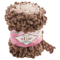 Пряжа для вязания Ализе Puffy Ombre Batik (100% микрополиэстер) 1х600г/55м цв.7424 Alize