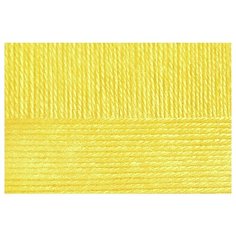 Пряжа для вязания ПЕХ Народная классика (30% шерсть, 70% акрил) 5х100г/400м цв.027 лимон Пехорка