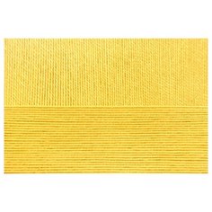 Пряжа для вязания ПЕХ Виртуозная (100% мерсеризованный хлопок) 5х100г/333м цв.012 желток Пехорка