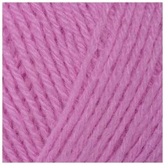Пряжа для вязания ПЕХ Детский каприз трикотажный (50% мериносовая шерсть, 50% фибра) 5х50г/400м цв.029 розовая сирень Пехорка