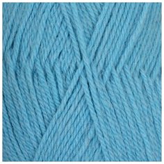 Пряжа для вязания ПЕХ Джинсовый Ряд (50% шерсть, 50% акрил) 10х100г/250м цв.1124 голубой меланж Пехорка