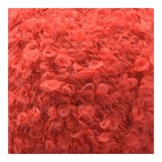 Пряжа для вязания ПЕХ Буклированная (30% мохер, 20% тонкая шерсть, 50% акрил) 5х200г/220м цв.088 красный мак Пехорка