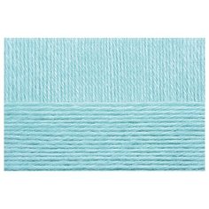 Пряжа для вязания ПЕХ Детская объёмная (100% микрофибра) 5х100г/400м цв.222 голубая бирюза Пехорка