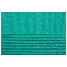 Пряжа для вязания ПЕХ Детская объёмная (100% микрофибра) 5х100г/400м цв.581 св.изумруд Пехорка