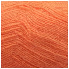 Пряжа для вязания ПЕХ Ангорская тёплая (40% шерсть, 60% акрил) 5х100г/480м цв.396 настурция Пехорка