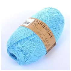 Пряжа для вязания ПЕХ Крапивная (100% крапива) 5х50г/250м цв.005 голубой Пехорка