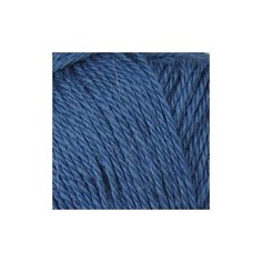 Пряжа для вязания ПЕХ Джинсовый Ряд (50% шерсть, 50% акрил) 10х100г/250м цв.156 индиго Пехорка