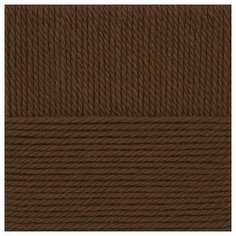 Пряжа для вязания ПЕХ Народная традиция (30% шерсть, 70% акрил) 10х100г/100м цв.416 св.коричневый Пехорка