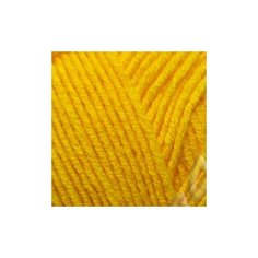 Пряжа для вязания ПЕХ Перспективная (50% мериносовая шерсть, 50% акрил) 5х100г/270м цв.012 желток Пехорка