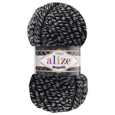 Пряжа для вязания Ализе Superlana Megafil (25% шерсть, 75% акрил) 5х100г/55м цв.601 Alize