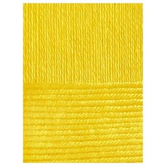 Пряжа для вязания ПЕХ Вискоза натуральная (100% вискоза) 5х100г/400м цв.012 желток Пехорка