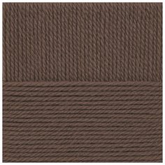 Пряжа для вязания ПЕХ Народная традиция (30% шерсть, 70% акрил) 10х100г/100м цв.377 кофейный Пехорка