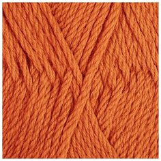 Пряжа для вязания ПЕХ Пехорская шапка (85% мериносовая шерсть, 15% акрил высокообъемный) 5х100г/200м цв.186 манго Пехорка