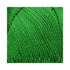 Пряжа для вязания ПЕХ Винтажная (100% мерсеризованный хлопок) 5х100г/240м цв.434 зеленый Пехорка