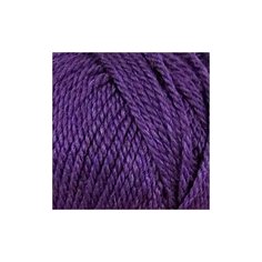 Пряжа для вязания ПЕХ Мериносовая (50% шерсть, 50% акрил) 10х100г/200м цв.191 ежевика Пехорка