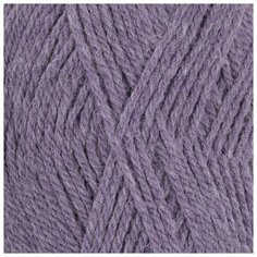 Пряжа для вязания ПЕХ Джинсовый Ряд (50% шерсть, 50% акрил) 10х100г/250м цв.1089 сиреневый меланж Пехорка
