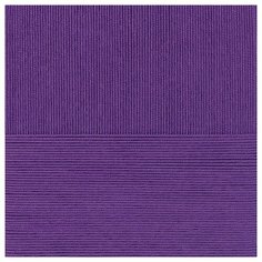 Пряжа для вязания ПЕХ Детский Хлопок (100% Мерсеризированный хлопок) 5х100г/330м цв.698 т.фиолетовый Пехорка