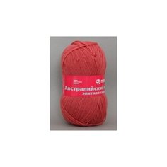 Пряжа для вязания ПЕХ Австралийский меринос (95% мериносовая шерсть, 5% акрил высокообъемный) 5х100г/400м цв.185 землянка Пехорка