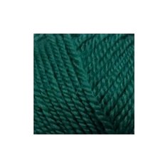 Пряжа для вязания ПЕХ Мериносовая (50% шерсть, 50% акрил) 10х100г/200м цв.511 зелёнка Пехорка