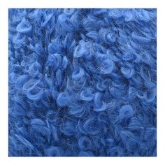 Пряжа для вязания ПЕХ Буклированная (30% мохер, 20% тонкая шерсть, 50% акрил) 5х200г/220м цв.026 василек Пехорка