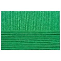 Пряжа для вязания ПЕХ Виртуозная (100% мерсеризованный хлопок) 5х100г/333м цв.480 ярк.зелень Пехорка