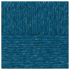 Пряжа для вязания ПЕХ Сувенирная (50% шерсть, 50% акрил) 5х200г/160м цв.1020 синий меланж Пехорка