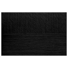 Пряжа для вязания ПЕХ Элегантная (100% мериносовая шерсть) 10х100г/250 м цв.002 черный Пехорка