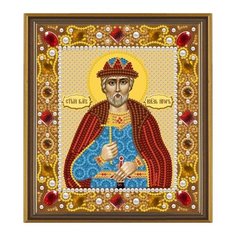 Наборы для вышивания бисером НОВА СЛОБОДА Д 6119 Св.Великий Князь Игорь 13х15 см Nova Sloboda