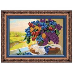 Набор для вышивания бисером АБРИС АРТ AB-044 Ностальгия 38х27,5 см Abris ART