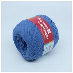 Пряжа для вязания ТРО Итальянская (100% хлопок) 5х200г/165м цв.3676 св.джинсовый Троицкая камвольная фабрика