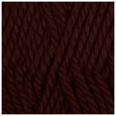 Пряжа для вязания КАМТ Воздушная (25% меринос, 25% шерсть, 50% акрил) 5х100г/370м цв.268 т.шоколад Камтекс