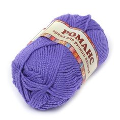Пряжа для вязания КАМТ Романс (50% имп. п/т шерсть, 50% акрил) 10х100г/120м цв.276 колокольчик Камтекс