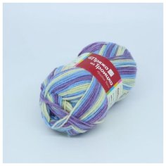 Пряжа для вязания ТРО Подмосковная (50% шерсть, 50% акрил) 10х100г/250м цв.секционный 4438 Троицкая камвольная фабрика