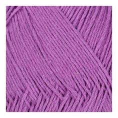 Пряжа для вязания КАМТ Ананасовая (55% ананасовое волокно, 45% хлопок) 5х100г/250м цв.178 т.сиреневый Камтекс
