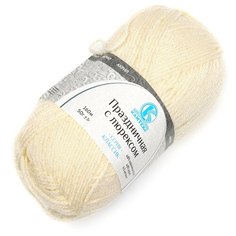 Пряжа для вязания КАМТ Праздничная (48% кашмилон, 48% акрил, 4% метанит) 10х50г/160м цв.192 чайная роза Камтекс