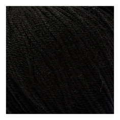 Пряжа для вязания КАМТ Карамелька (100% акрил) 10х50г/175м цв.003 черный Камтекс