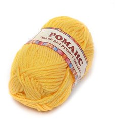 Пряжа для вязания КАМТ Романс (50% имп. п/т шерсть, 50% акрил) 10х100г/120м цв.031 шампанское Камтекс