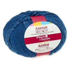 Пряжа для вязания ТРО Азалия (40% шерсть, 60% акрил) 10х100г/270м цв.5009 мулине Троицкая камвольная фабрика