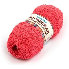 Пряжа для вязания КАМТ Творческая (100% хлопок) 5х100г/270м цв.050 коралл Камтекс