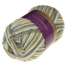 Пряжа для вязания ТРО Подмосковная GOLD (50% шерсть, 50% акрил) 5х100г/250м цв.4178 секционный Троицкая камвольная фабрика