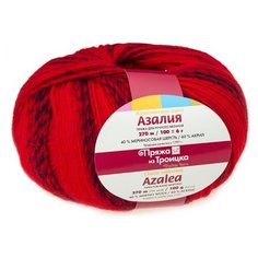 Пряжа для вязания ТРО Азалия (40% шерсть, 60% акрил) 10х100г/270м цв.5004 мулине Троицкая камвольная фабрика