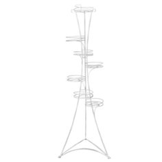 ПОДСТАВКА ДЛЯ ЦВЕТОВ "СТЕЛЛА 7" БЕЛОЕ СЕРЕБРО ПДЦ 87БС ЗМИ