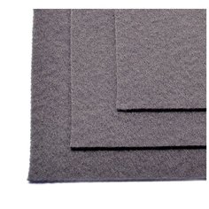 Фетр листовой жесткий IDEAL 1мм 20х30см FLT-H1 уп.10 листов цв.694 серый