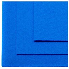 Фетр листовой жесткий IDEAL 1мм 20х30см FLT-H1 уп.10 листов цв.683 василек