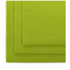 Фетр листовой полужесткий IDEAL 1мм 20х30см FLT-HS1 уп.10 листов цв.039 салатовый
