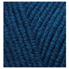 Пряжа для вязания Ализе Superlana midi (25% шерсть, 75% акрил) 5х100г/170м цв.215 черника Alize