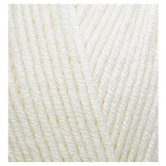 Пряжа для вязания Ализе LanaGold 800 (49% шерсть, 51% акрил) 5х100г/800м цв.450 жемчужный Alize