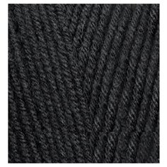 Пряжа для вязания Ализе Happy Baby (65% акрил, 35% полиамид) 5х100г/350м цв.060 черный Alize